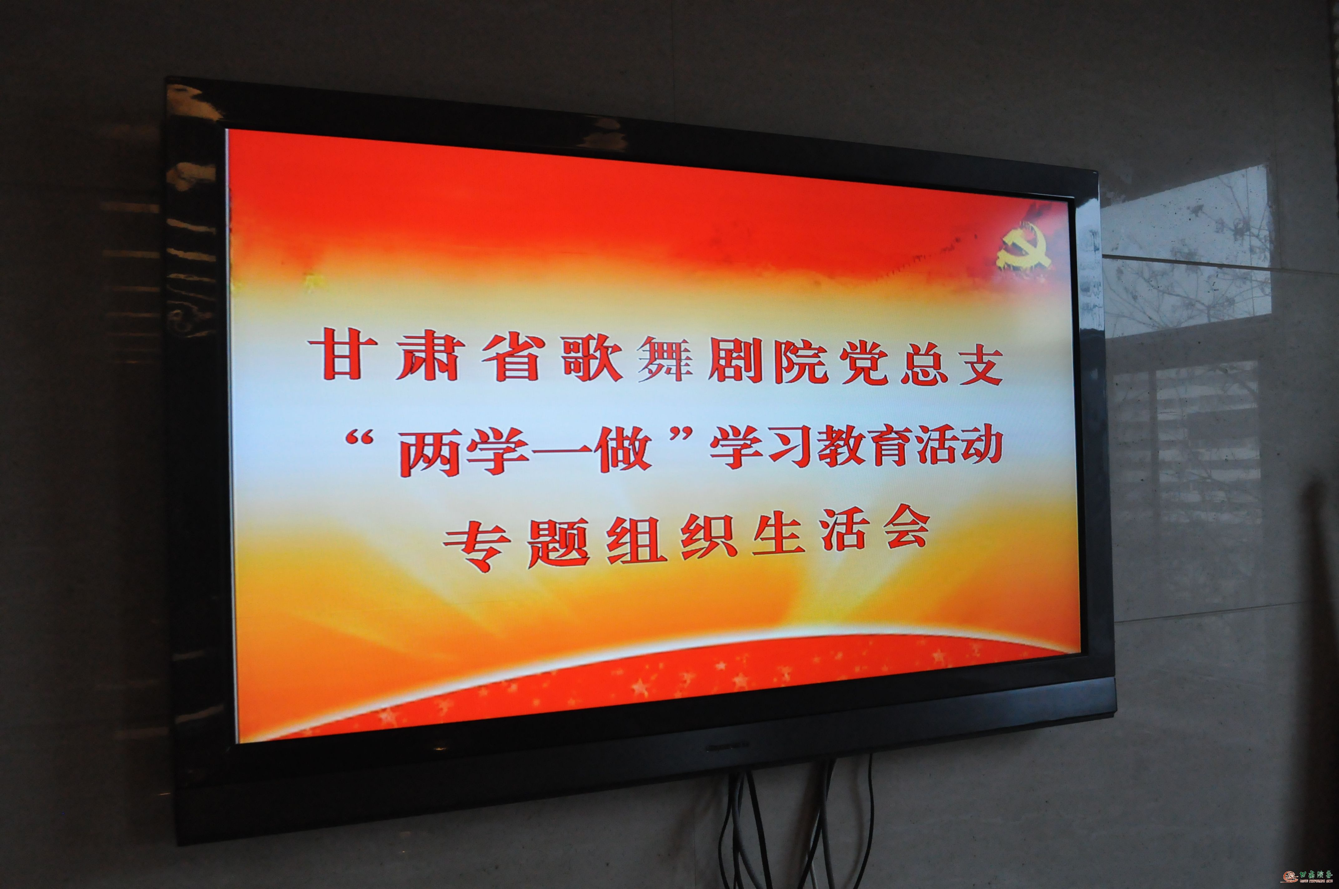 深入踐行“兩學(xué)一做”，切實(shí)提高黨性修養(yǎng)——甘肅省歌舞劇院黨總支召開“兩學(xué)一做”專題組織生活會(huì)